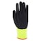 Magid Coated Gloves, Sandy Nitrile, 3 Abrasion Level, Hi-Viz Yellow, 1 PR PPD520-8 - alternate 2
